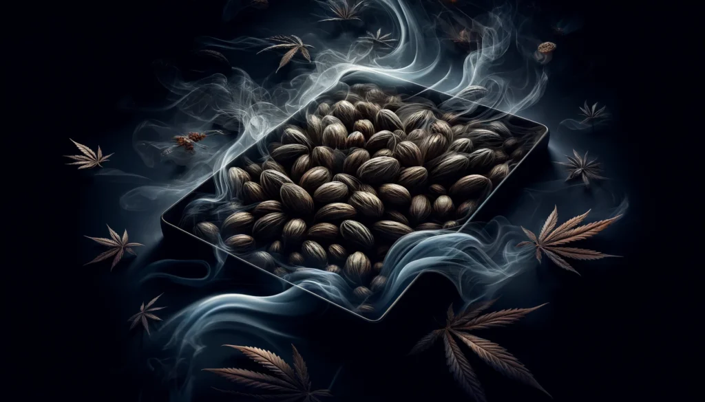 can you smoke weed seeds